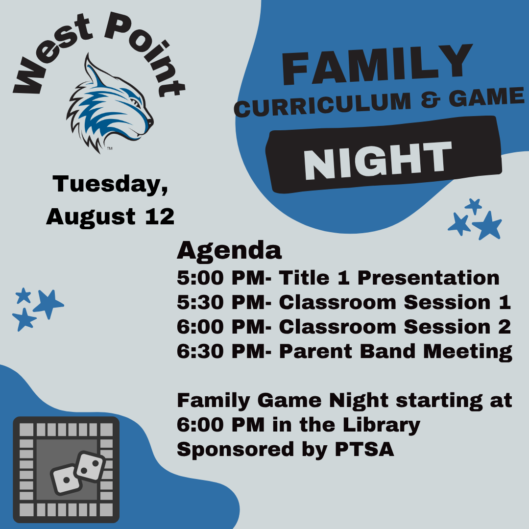 Curriculum Night Flyer